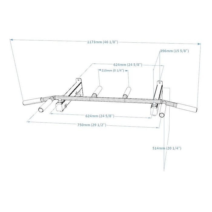 BenchK PB2 Steel Pull Up Bar