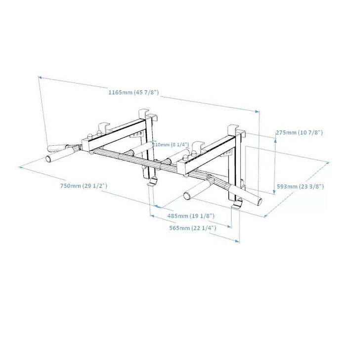 BenchK PB3 Steel Pull Up Bar