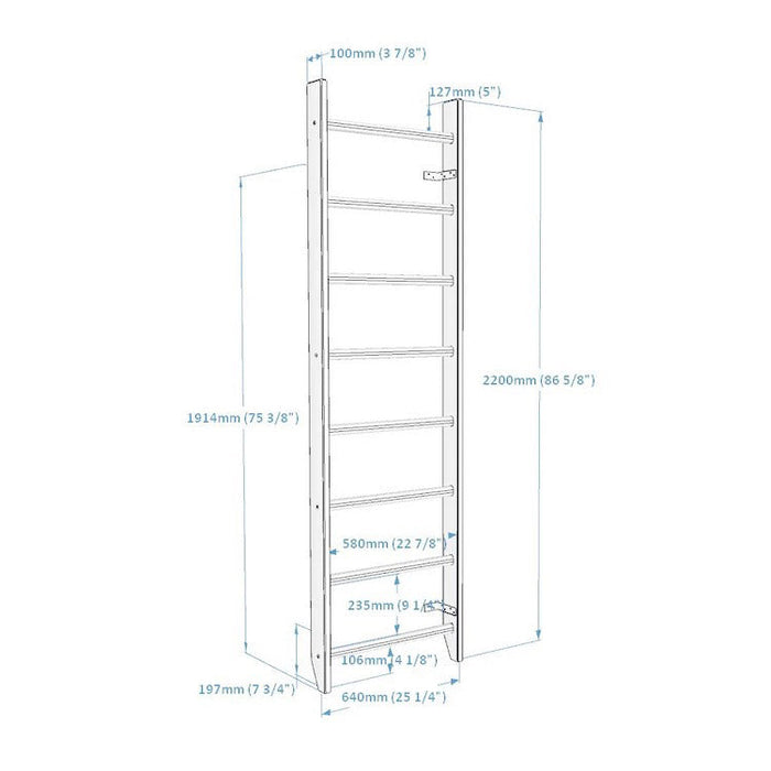 BenchK Series 1 100 Wall Bars