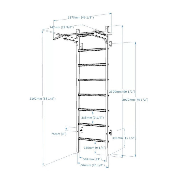 BenchK Series 2 221 Wallbars