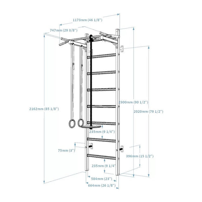 BenchK Series 2 221 + A076 Wallbars