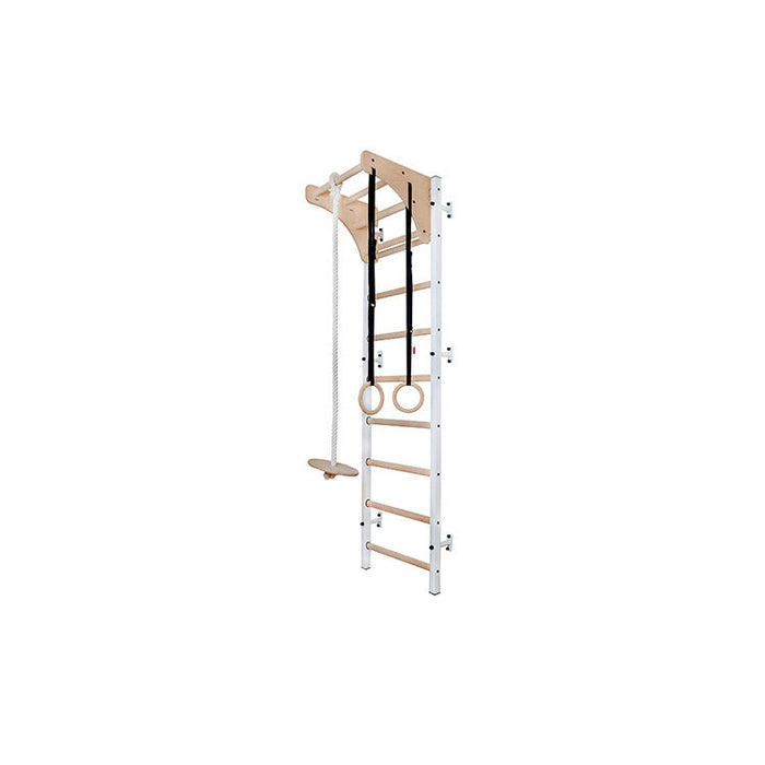 BenchK Series 7 711W+A204 Wall Bars with Gymnastics Accessories