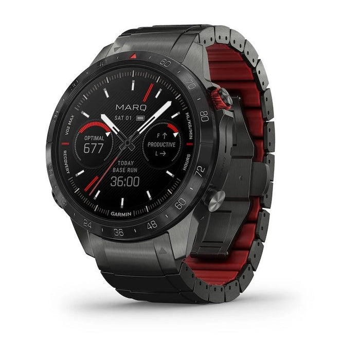 Garmin MARQ Athlete (Gen 2) Modern Tool Watch - Performance Edition