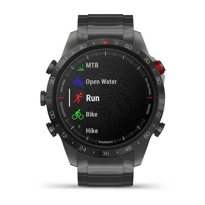 Garmin MARQ Athlete (Gen 2) Modern Tool Watch - Performance Edition