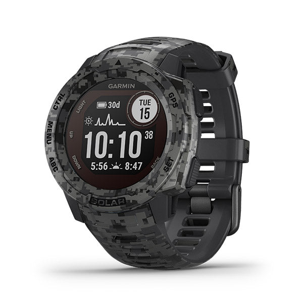 Garmin Instinct Solar Sportsman Camo Edition GPS Smartwatch