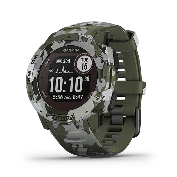 Garmin Instinct Solar Sportsman Camo Edition GPS Smartwatch