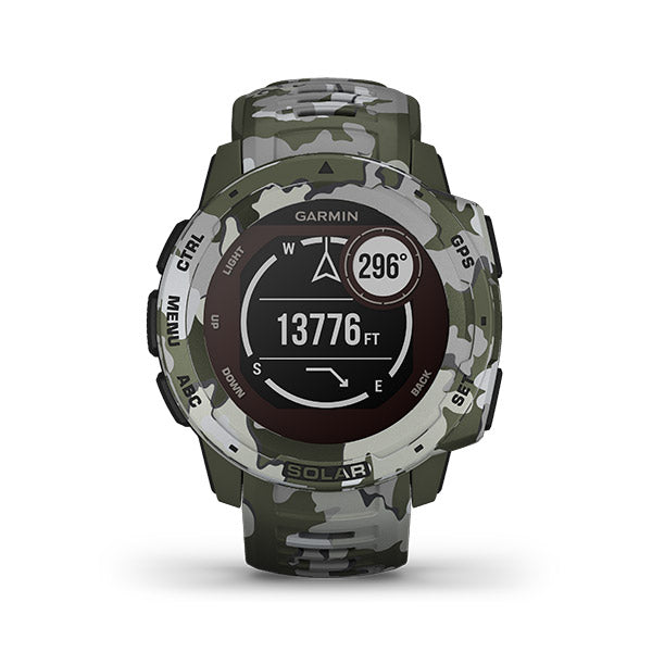 Garmin Instinct Solar Sportsman Camo Edition GPS Smartwatch